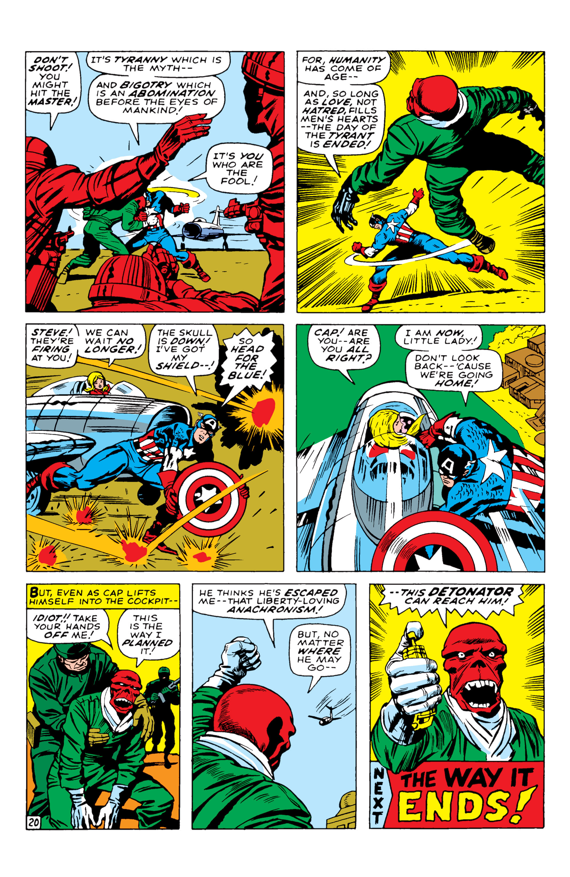 Read online Marvel Masterworks: Captain America comic -  Issue # TPB 3 (Part 1) - 68
