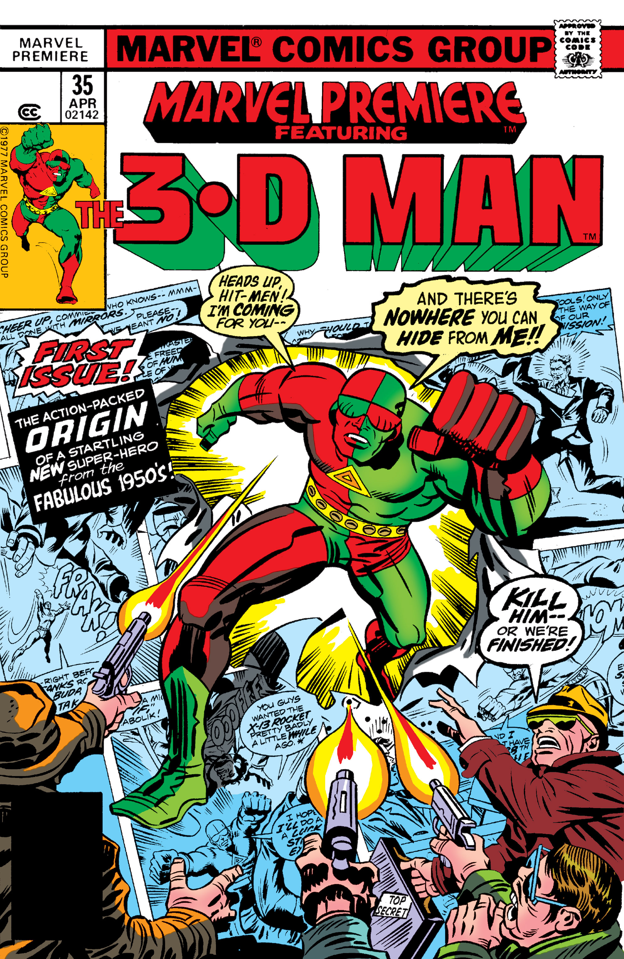 Read online Marvel Premiere comic -  Issue #35 - 1