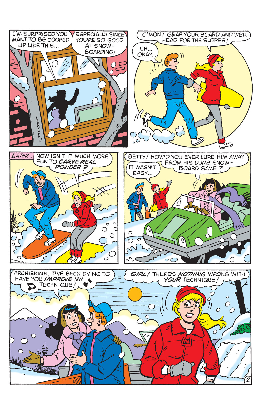 Read online World of Archie: Xtreme Winter comic -  Issue # Full - 70