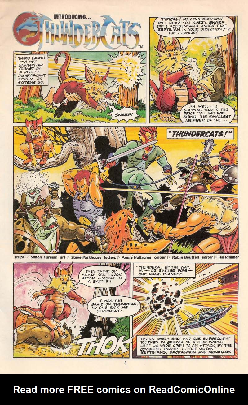 Read online ThunderCats (1987) comic -  Issue #1 - 3