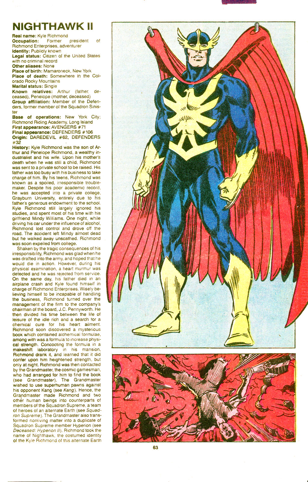 The Official Handbook of the Marvel Universe Deluxe Edition issue 18 - Page 64
