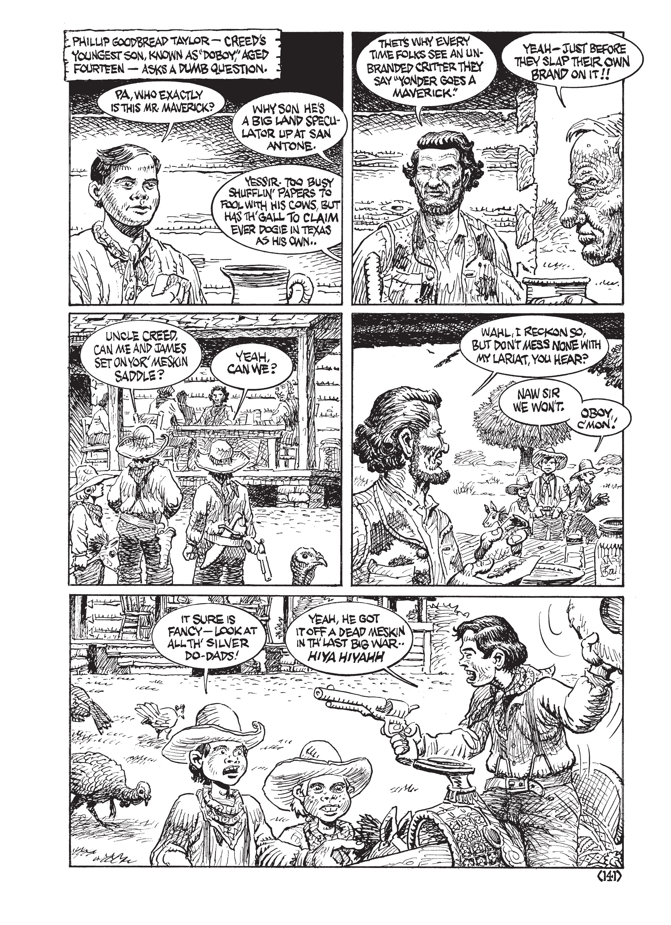 Read online Jack Jackson's American History: Los Tejanos and Lost Cause comic -  Issue # TPB (Part 2) - 42