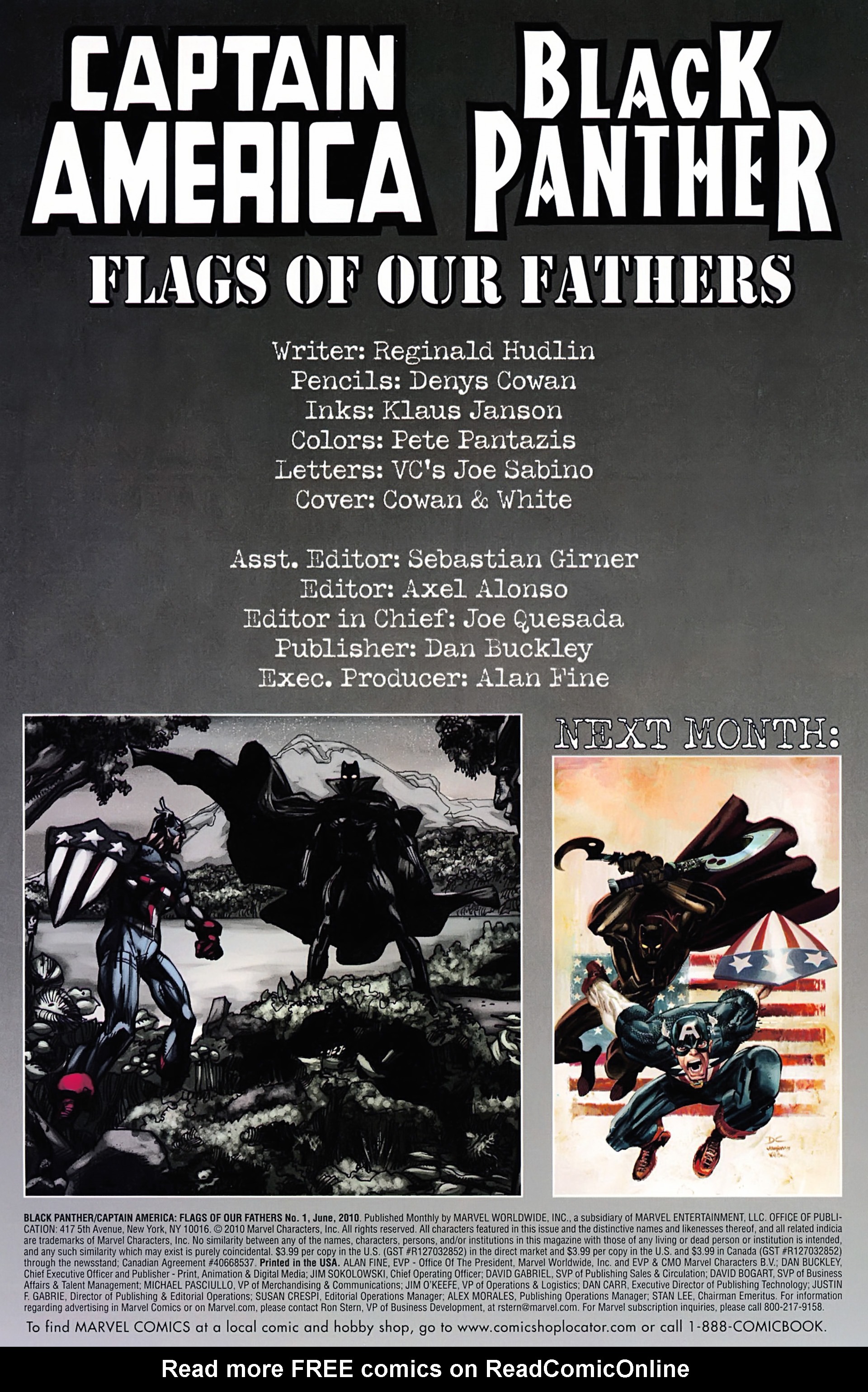 Black Panther/Captain America: Flags Of Our Fathers 1 Page 23