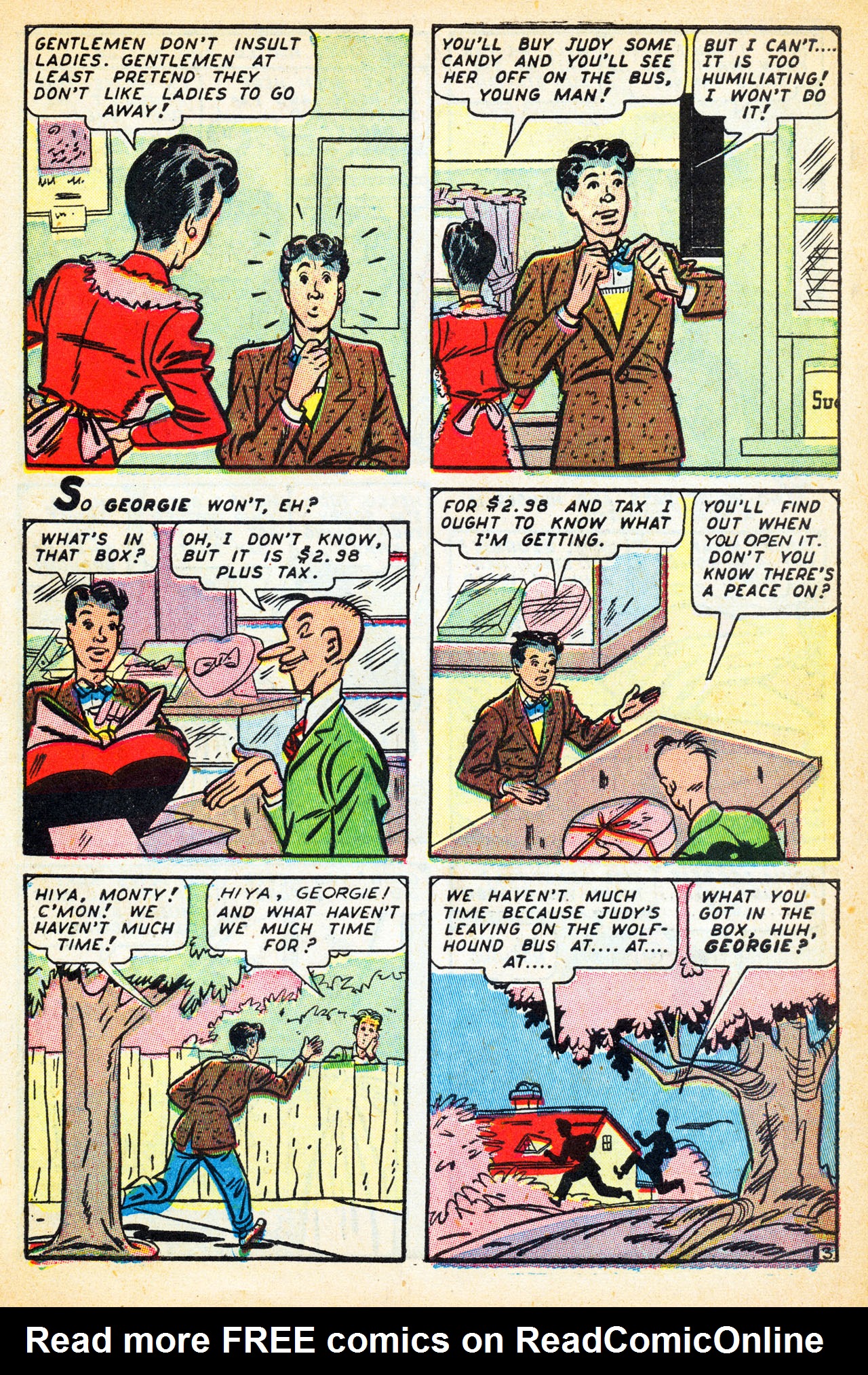 Read online Georgie Comics (1945) comic -  Issue #6 - 43