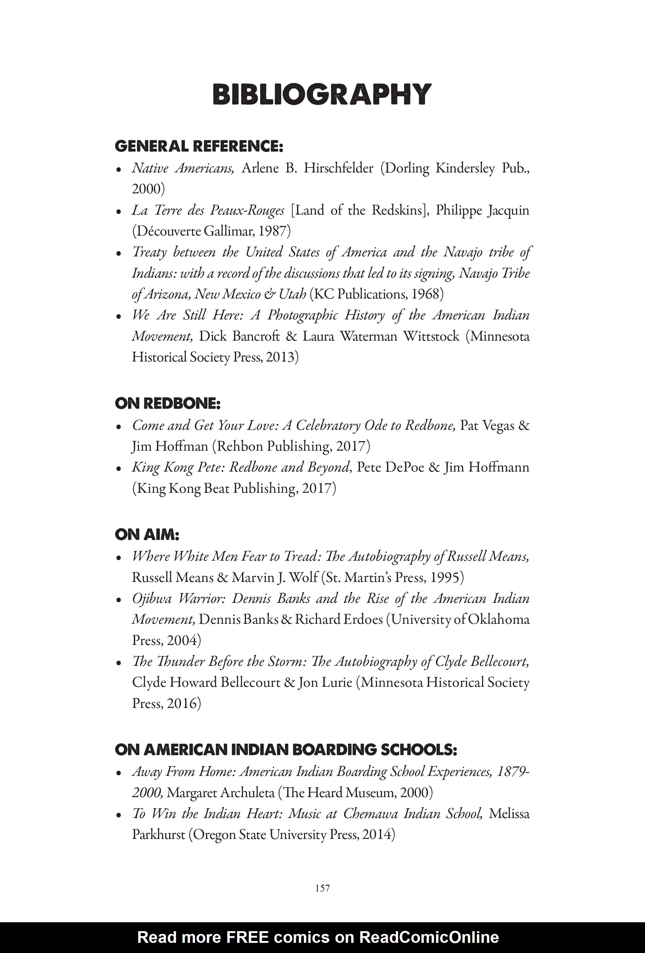 Read online Redbone: The True Story of A Native American Rock Band comic -  Issue # TPB - 136