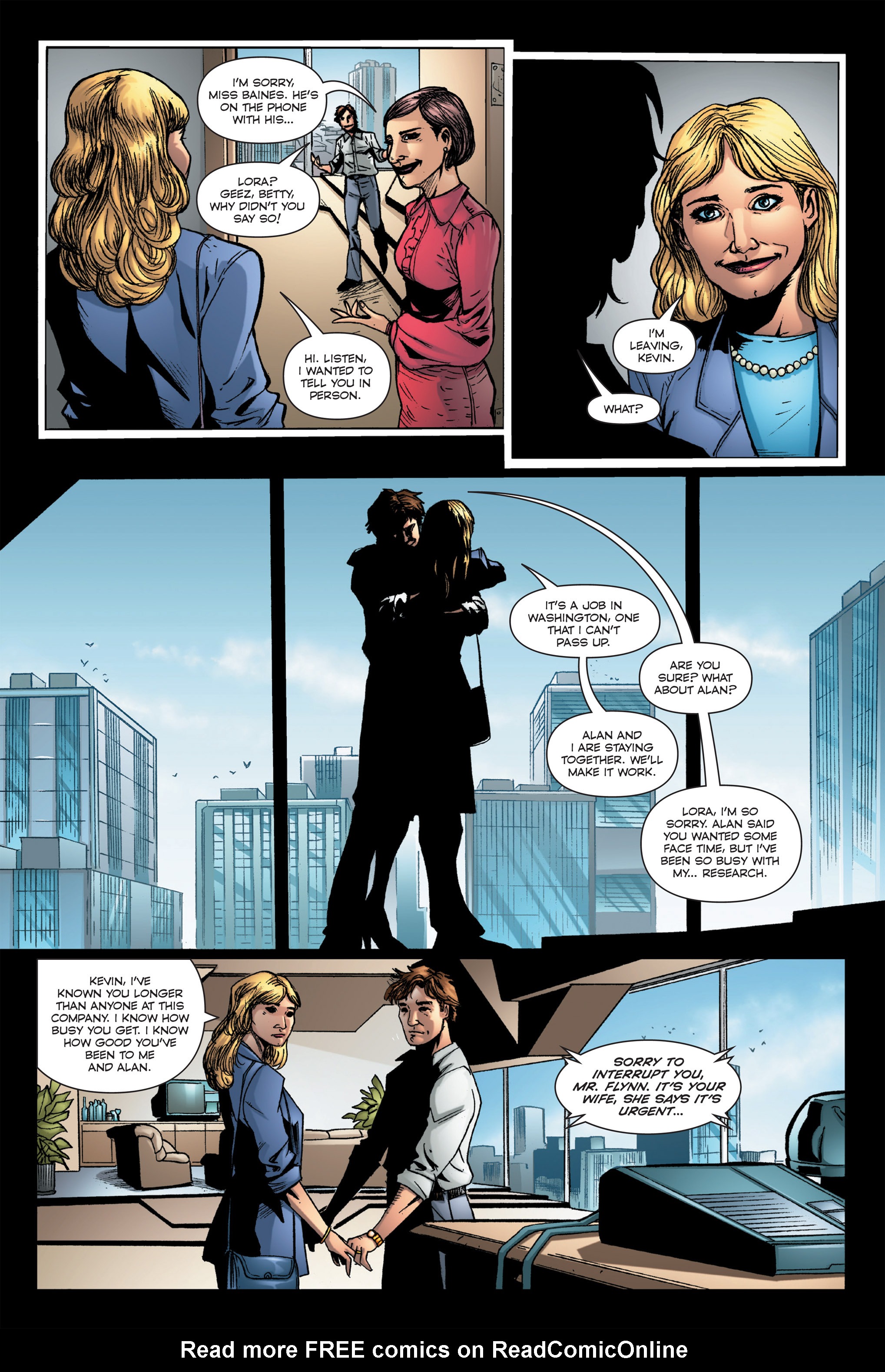 Read online TRON: Betrayal comic -  Issue # TPB - 38
