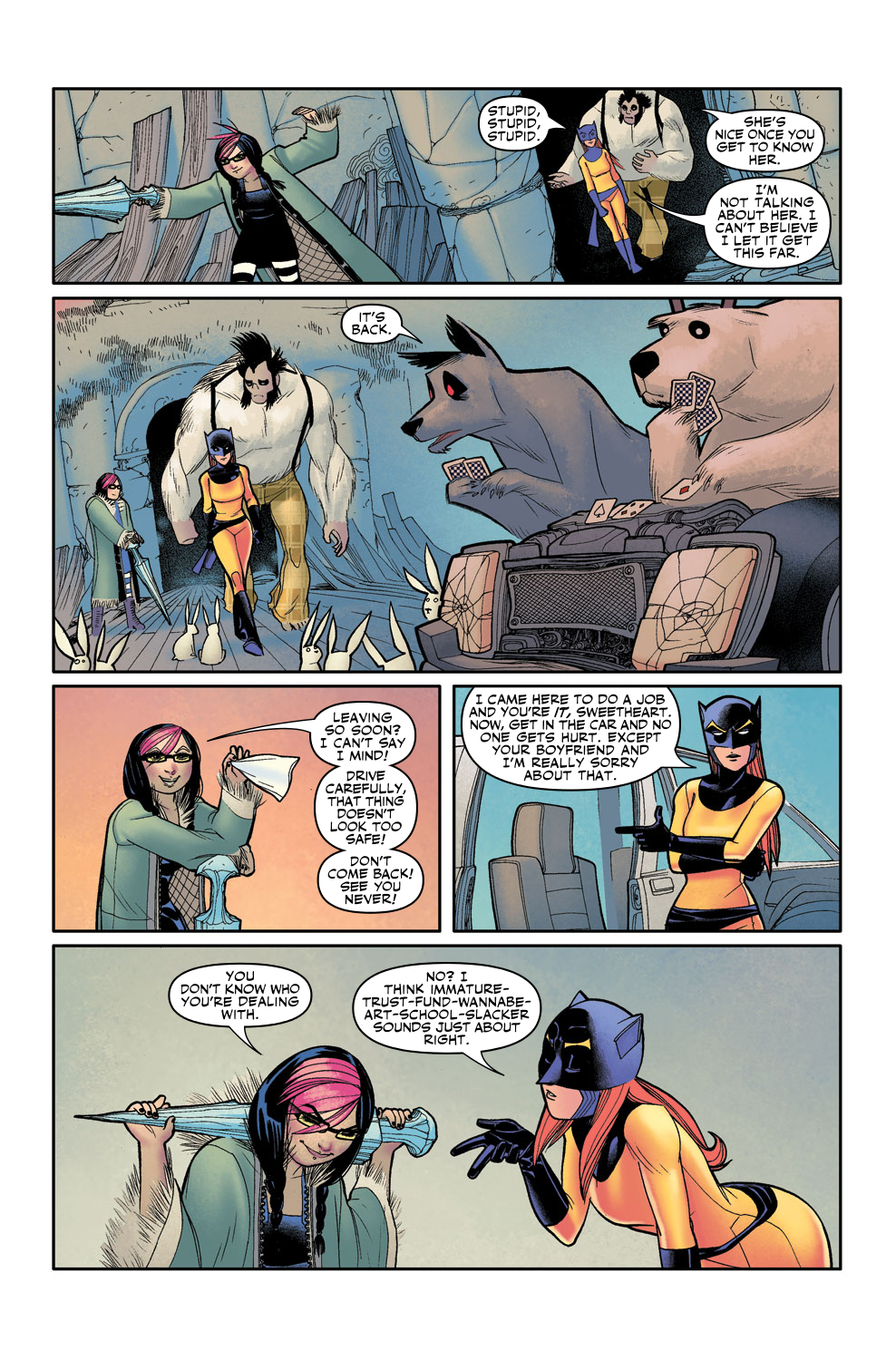 Read online Patsy Walker: Hellcat comic -  Issue #4 - 16