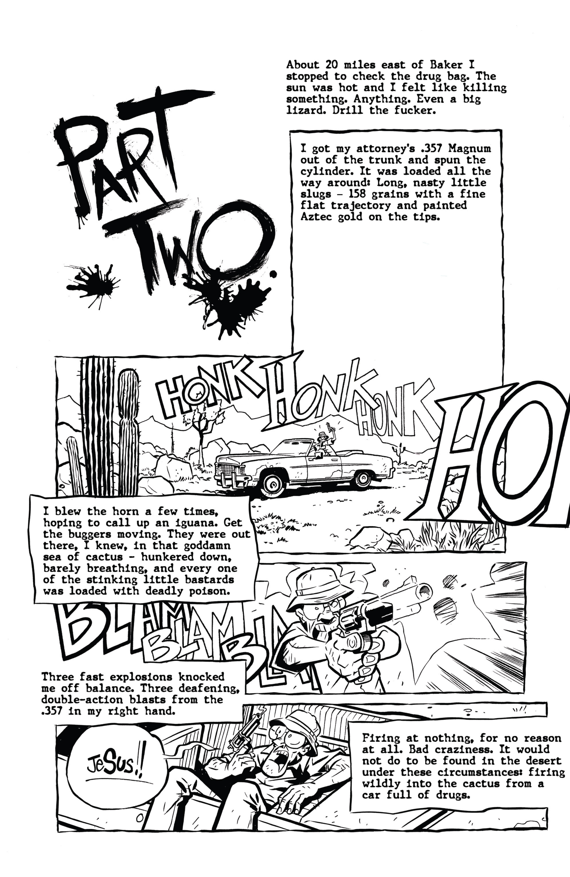 Read online Hunter S. Thompson's Fear and Loathing in Las Vegas comic -  Issue #3 - 14