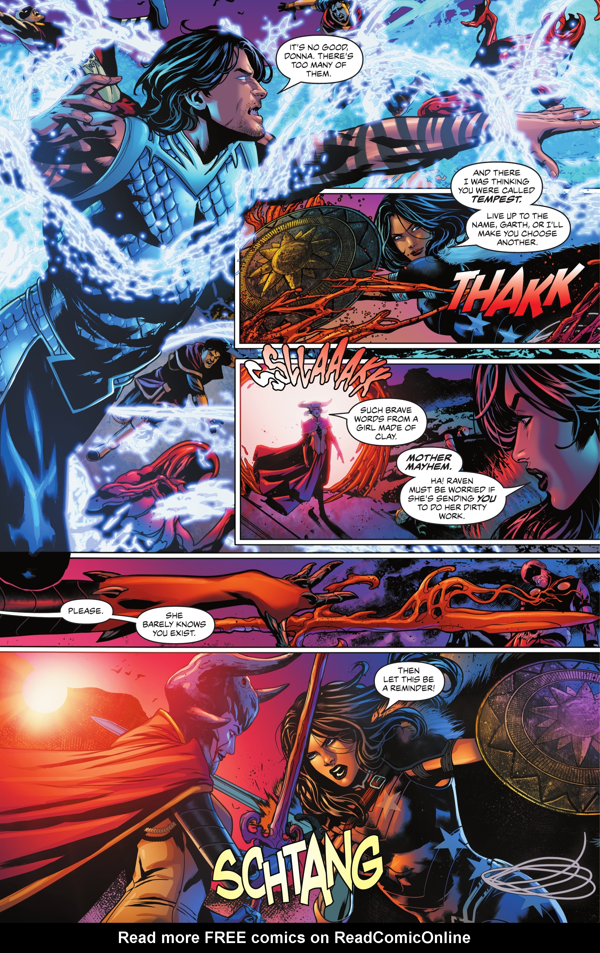 Read online Titans United: Bloodpact comic -  Issue #4 - 12