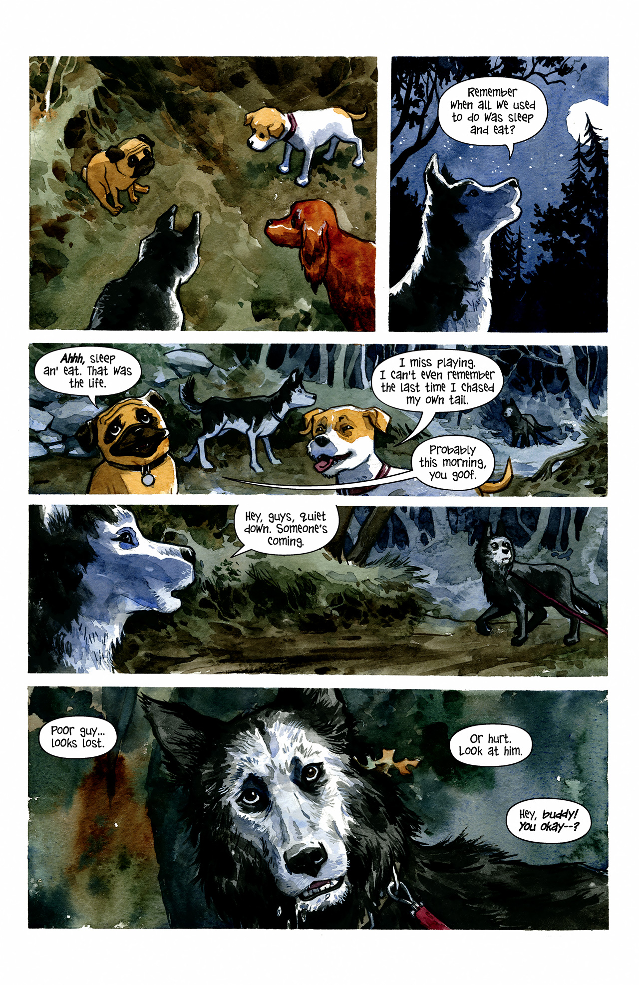 Read online Beasts of Burden comic -  Issue #4 - 5