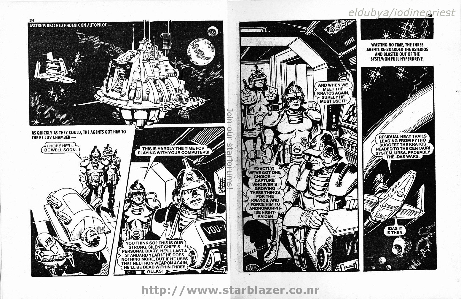 Read online Starblazer comic -  Issue #172 - 19