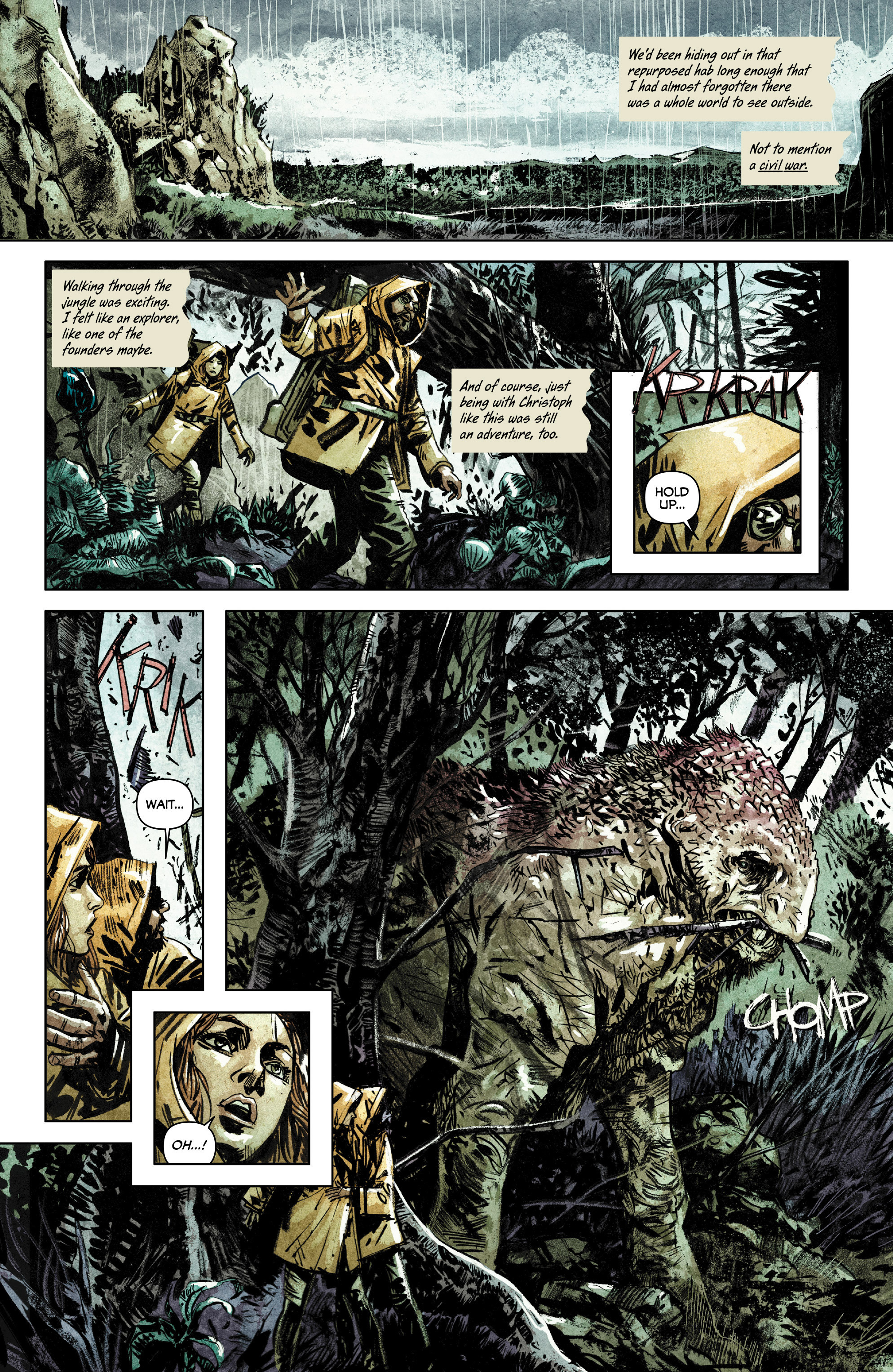 Read online Invisible Republic comic -  Issue #11 - 12