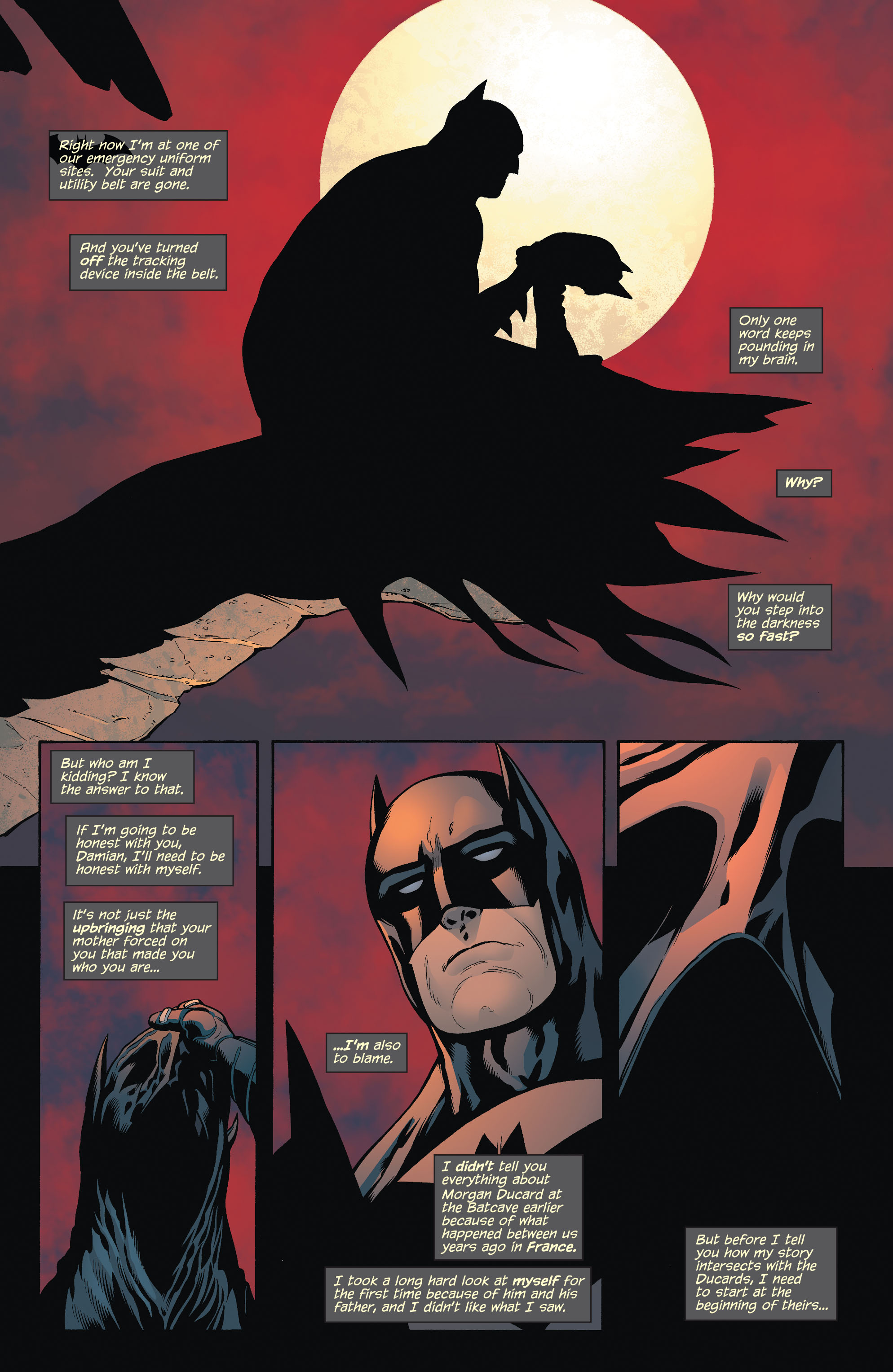 Read online Batman and Robin (2011) comic -  Issue # _Bad Blood (DC Essential Edition) (Part 1) - 98