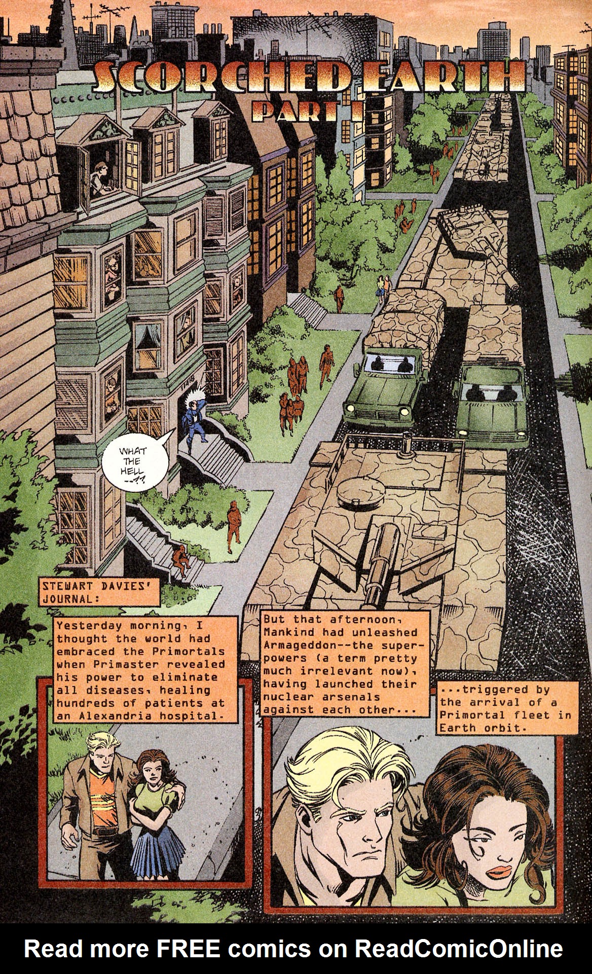 Read online Leonard Nimoy's Primortals (1996) comic -  Issue #3 - 4
