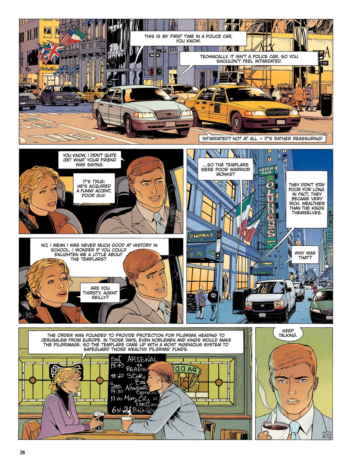 Read online The Last Templar comic -  Issue #1 - 28