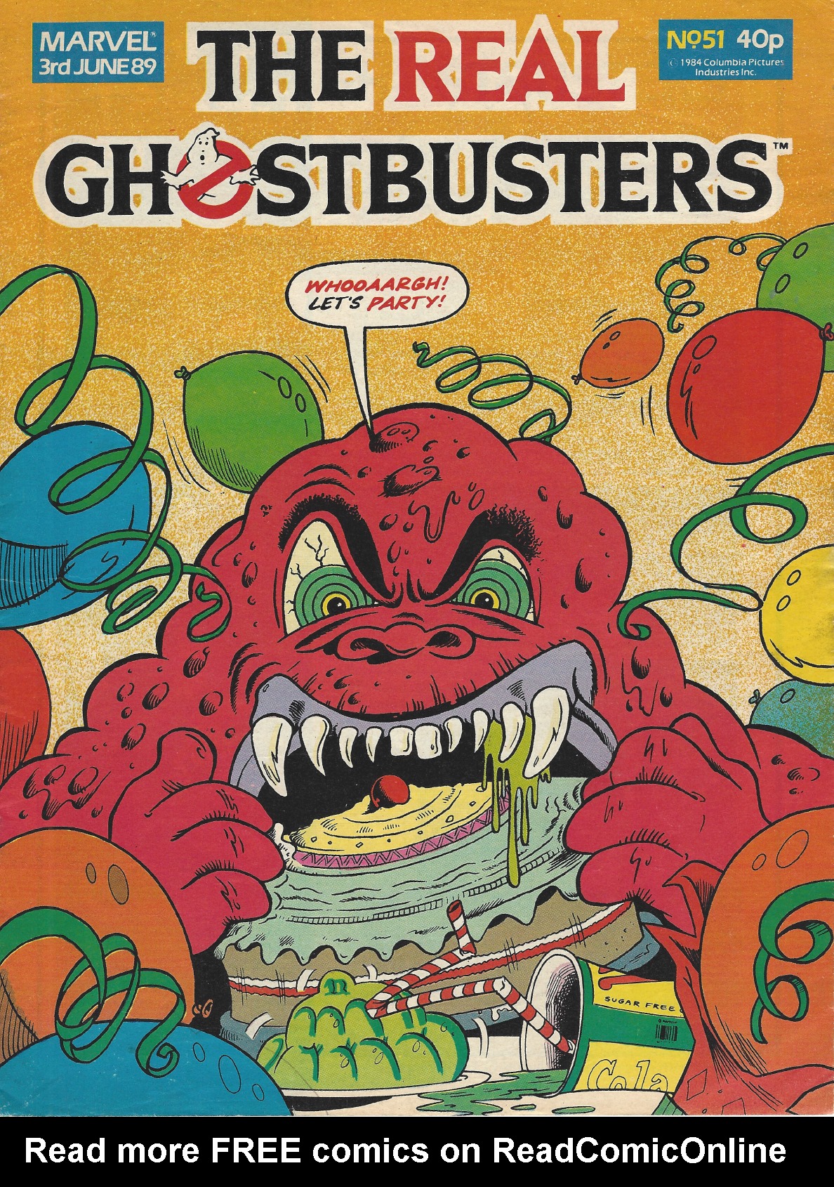 Read online The Real Ghostbusters comic -  Issue #51 - 1