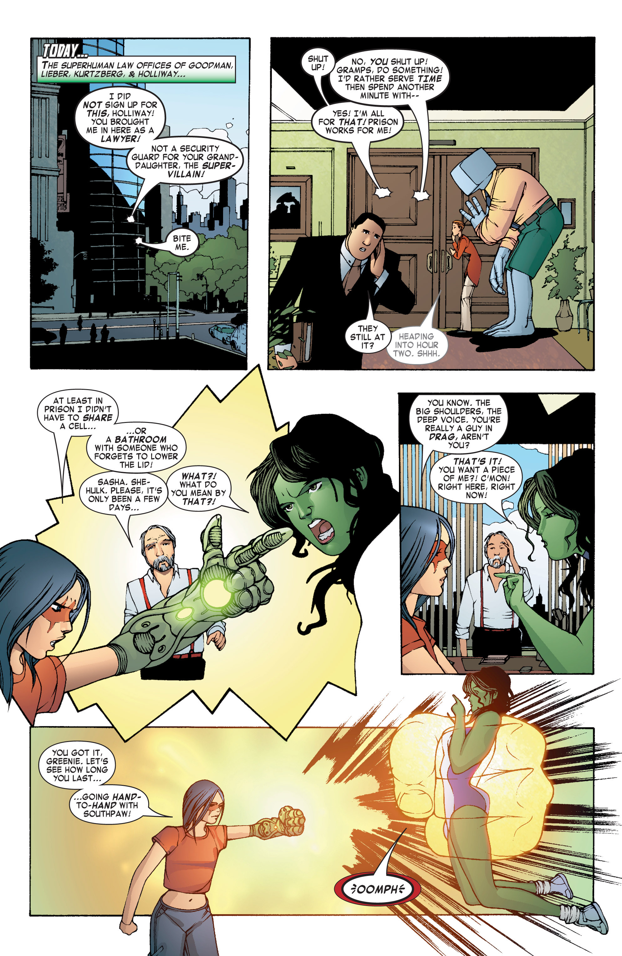 Read online She-Hulk (2004) comic -  Issue #7 - 5