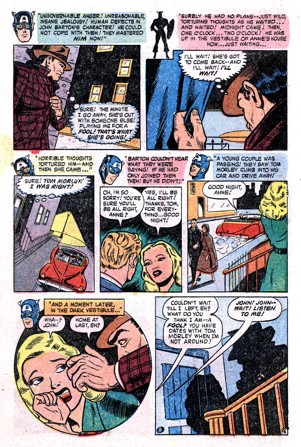 Read online Captain America Comics comic -  Issue #69 - 19
