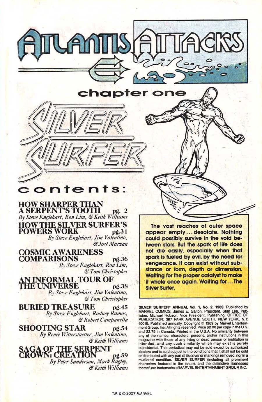 Read online Silver Surfer (1987) comic -  Issue # _Annual 2 - 3