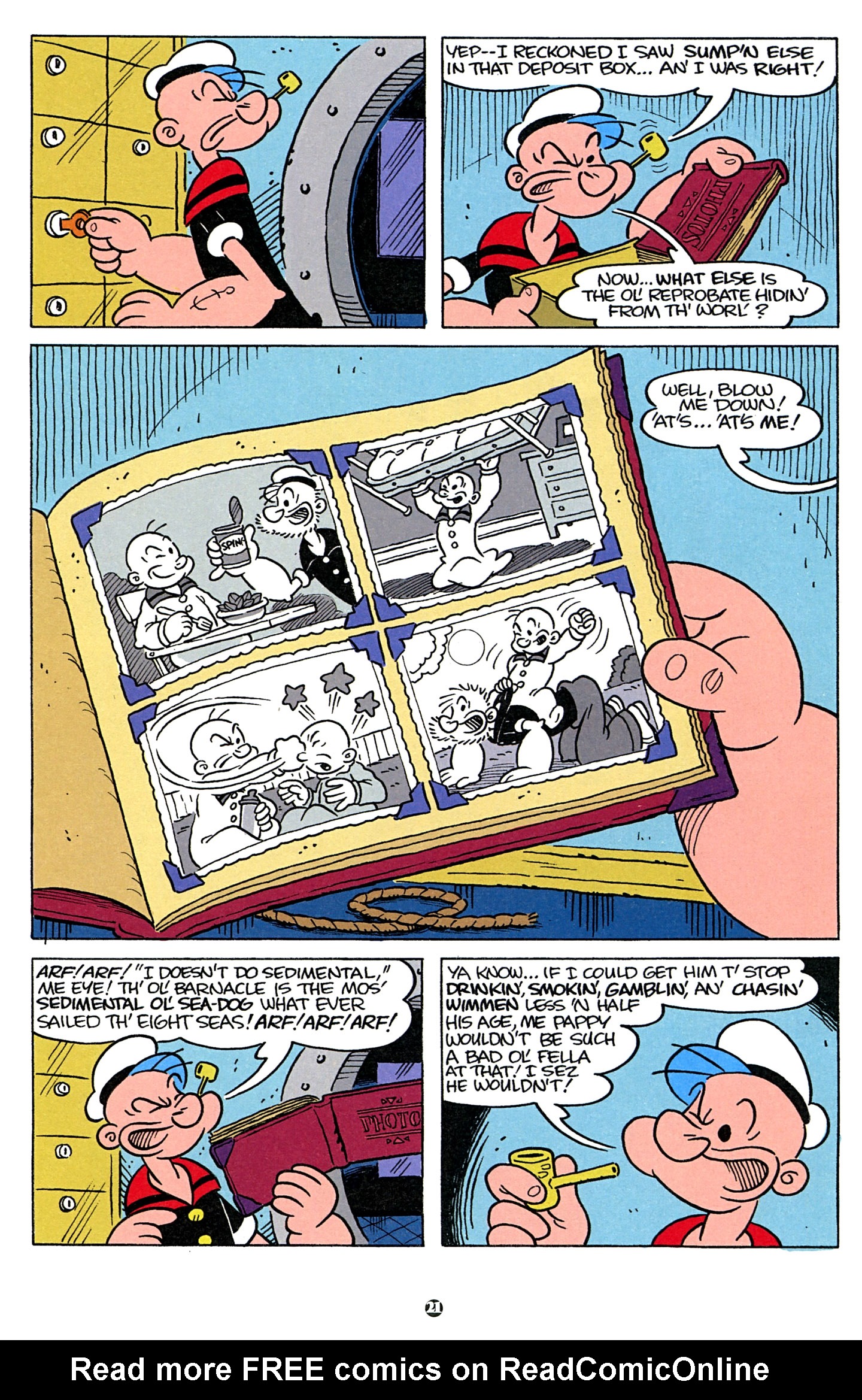 Read online Popeye (2012) comic -  Issue #8 - 23