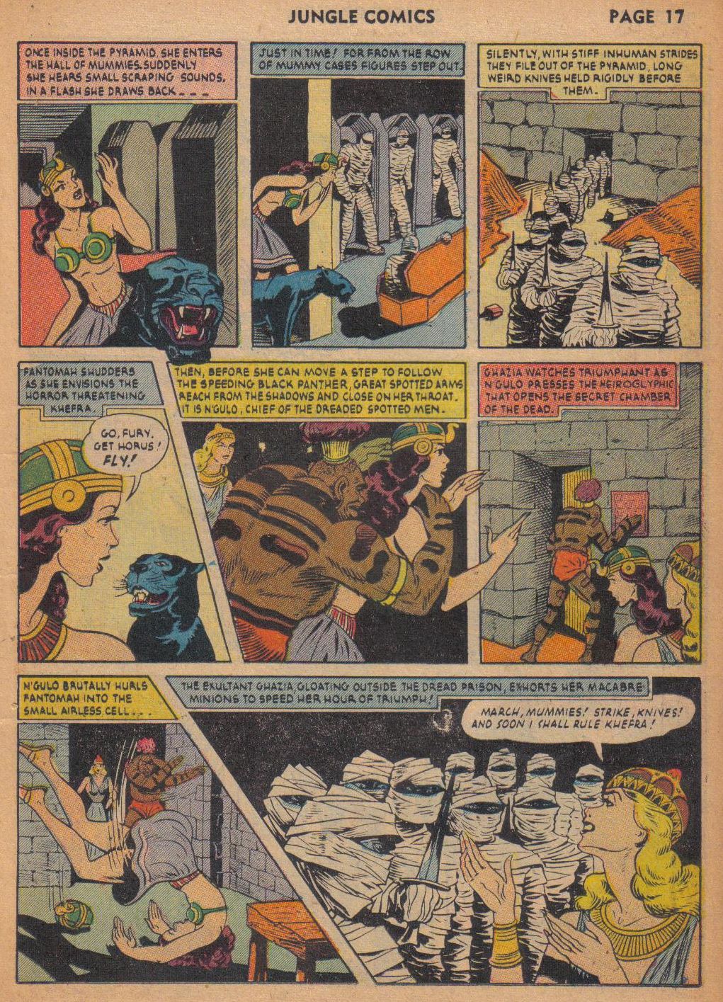 Read online Jungle Comics comic -  Issue #29 - 18