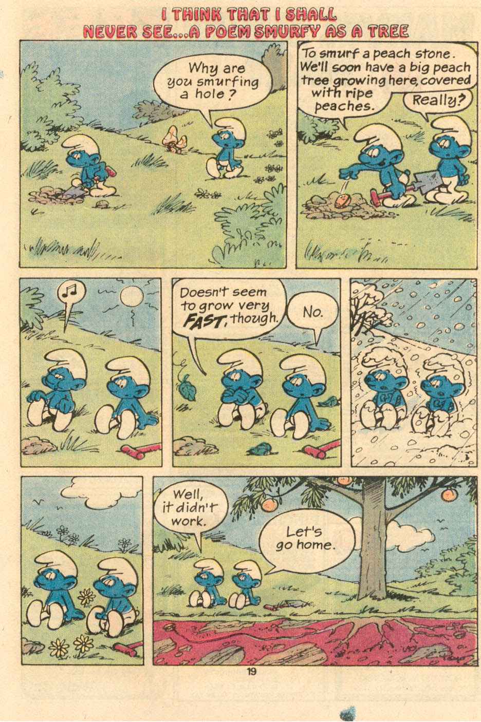 Read online Smurfs comic -  Issue #1 - 16