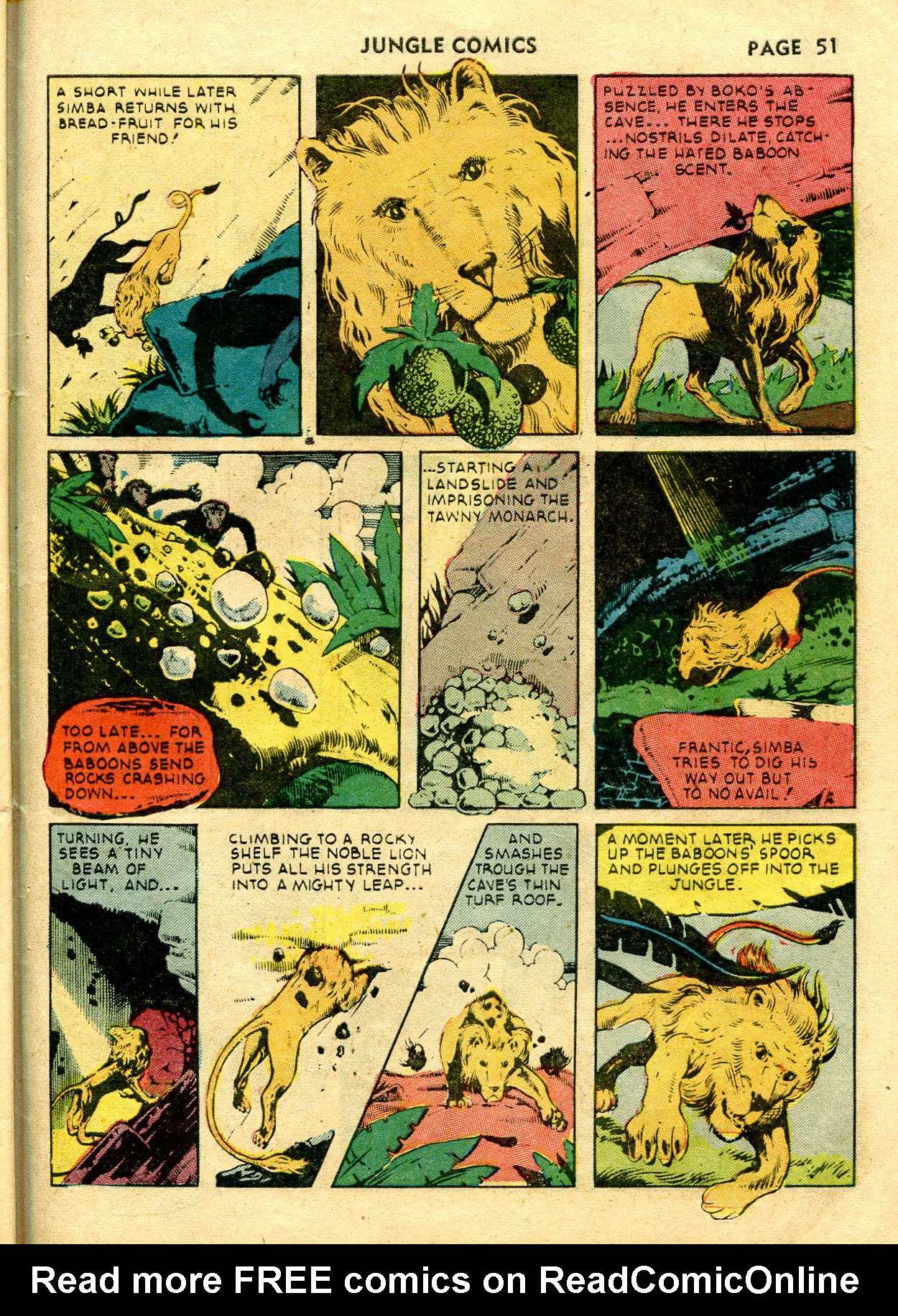 Read online Jungle Comics comic -  Issue #28 - 54