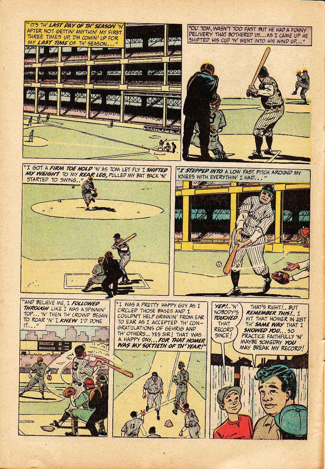 Read online Babe Ruth Sports Comics comic -  Issue #2 - 15