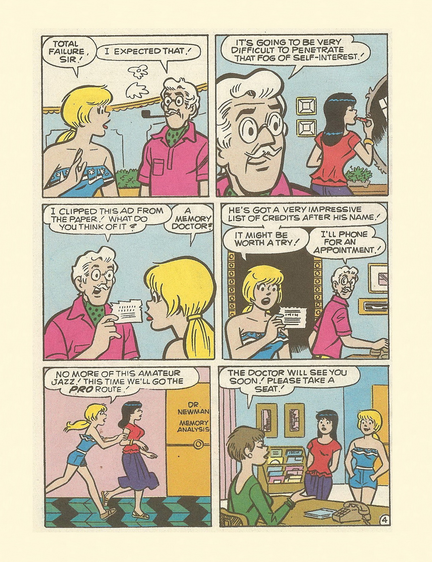 Read online Betty and Veronica Digest Magazine comic -  Issue #57 - 46