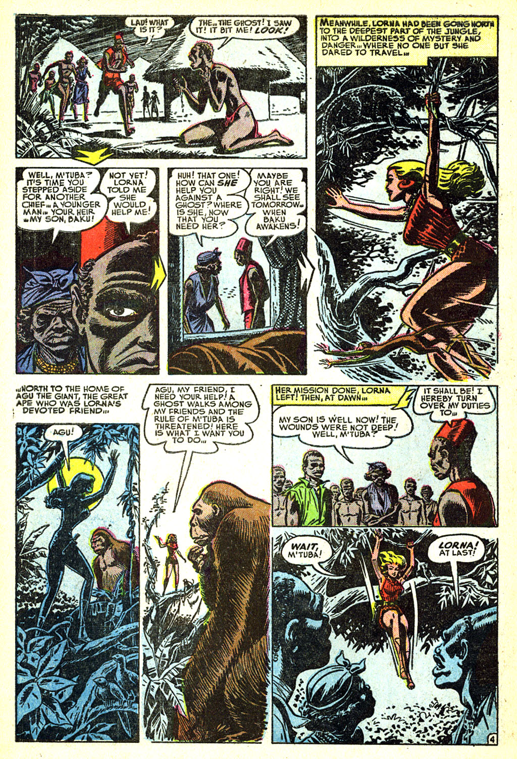 Read online Lorna, The Jungle Girl comic -  Issue #8 - 6