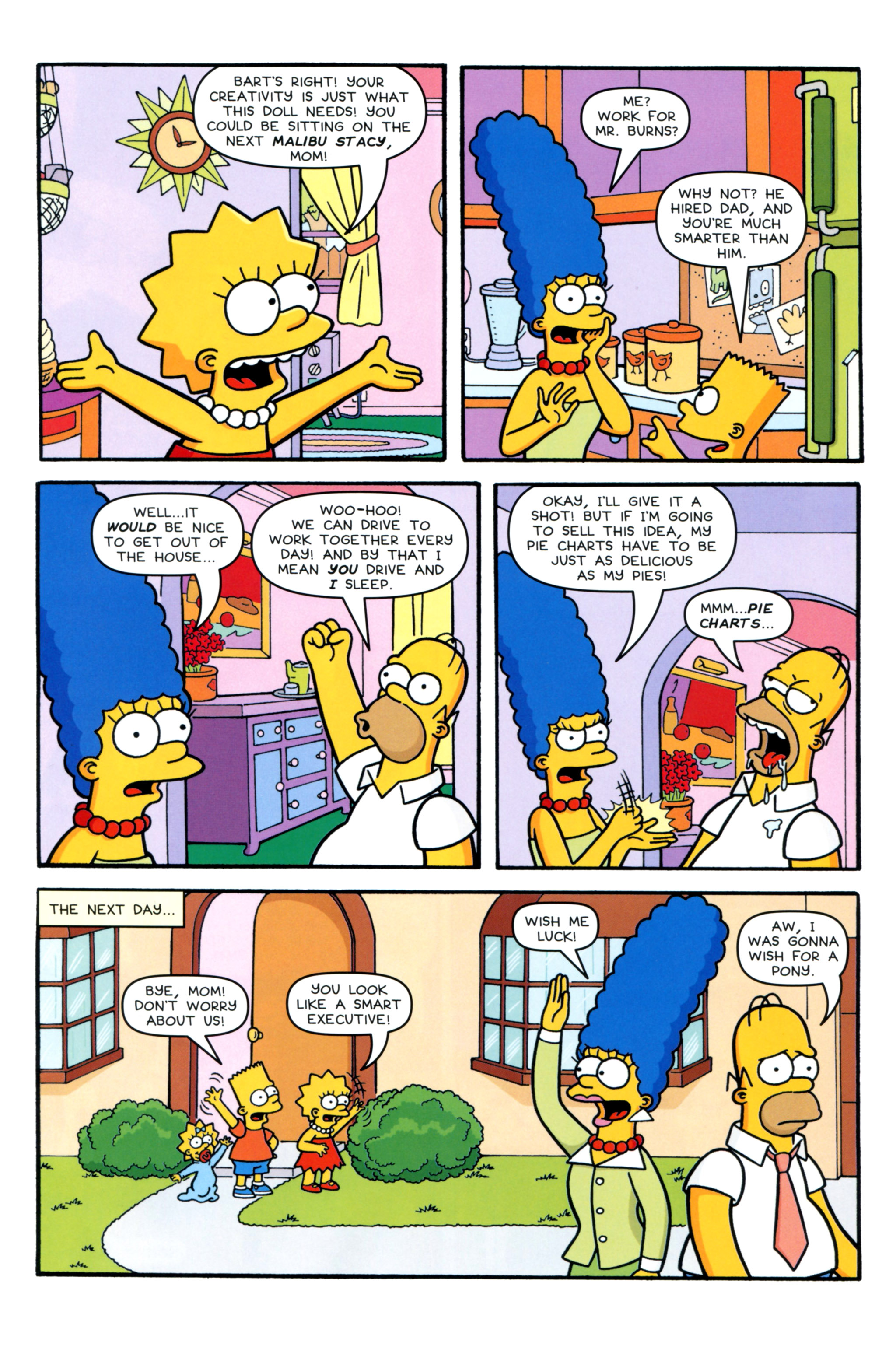 Read online Simpsons Comics comic -  Issue #216 - 17