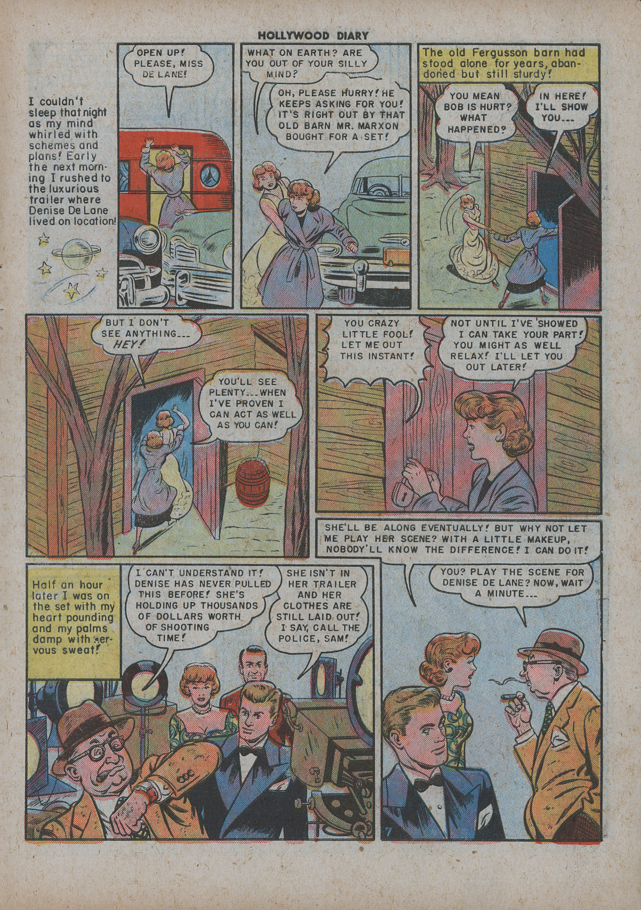 Read online Hollywood Diary comic -  Issue #3 - 9