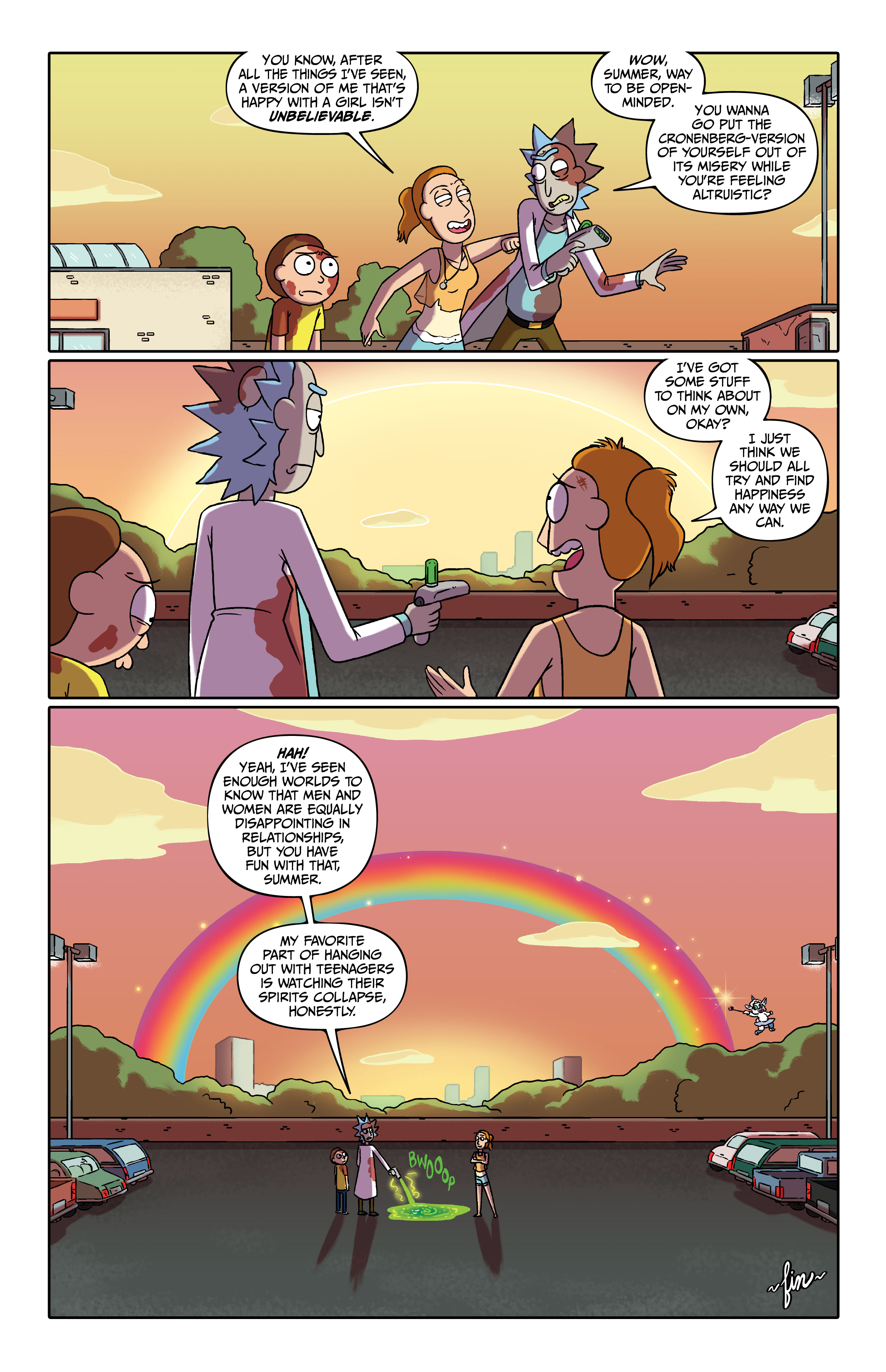 Read online Rick and Morty comic -  Issue # (2015) _Deluxe Edition 5 (Part 1) - 45