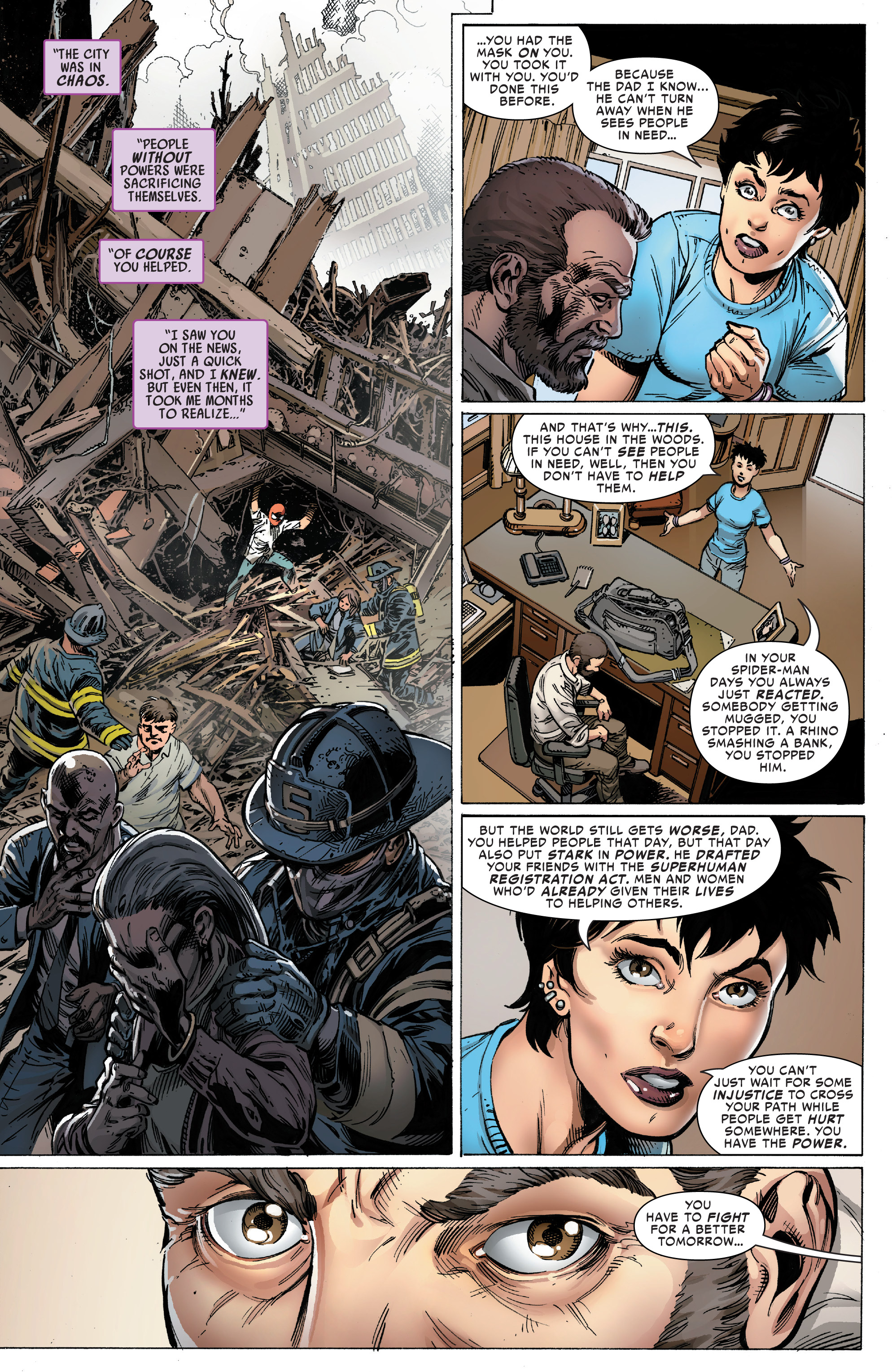 Read online Spider-Man: Life Story comic -  Issue #5 - 8