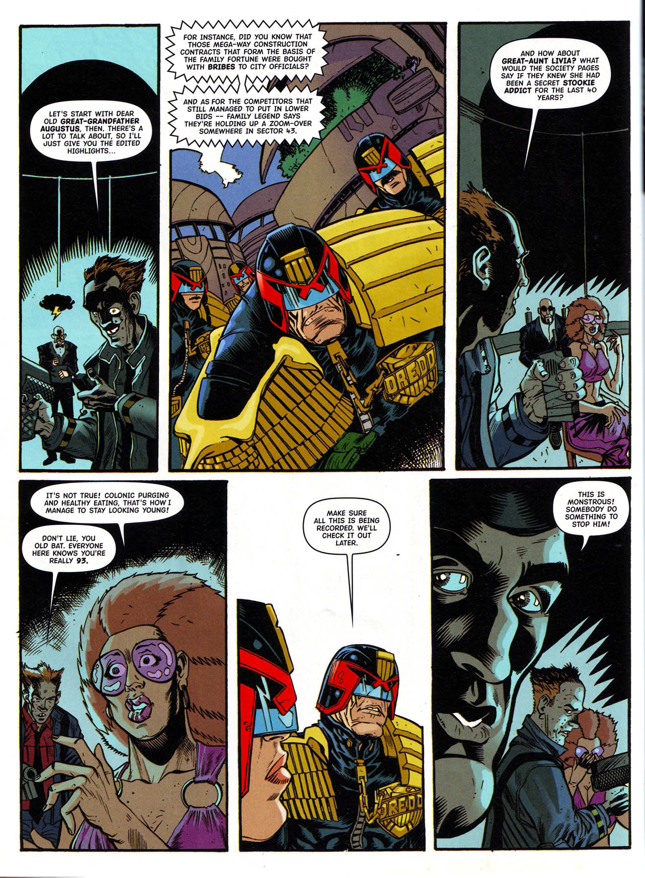 Read online Judge Dredd Megazine (Vol. 5) comic -  Issue #235 - 12