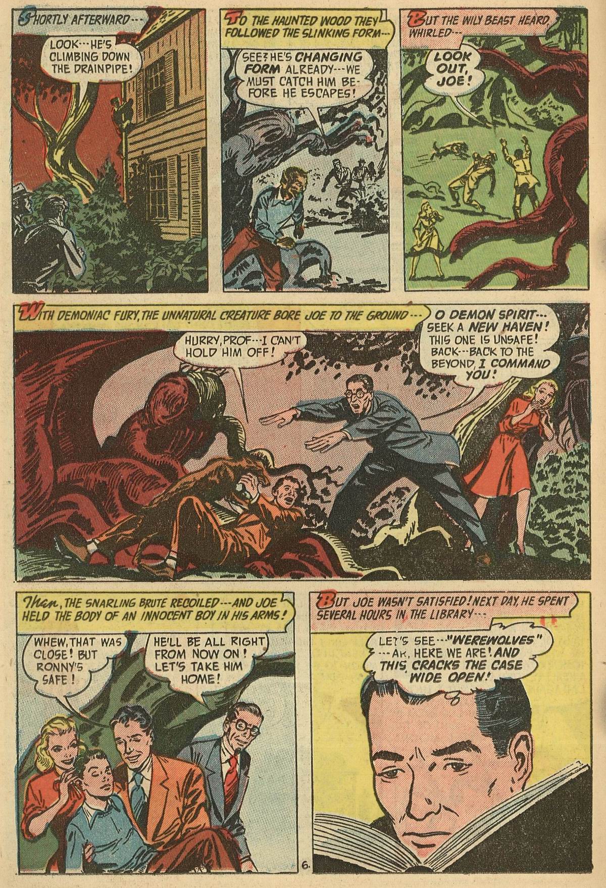 Read online Adventures Into The Unknown comic -  Issue #45 - 16