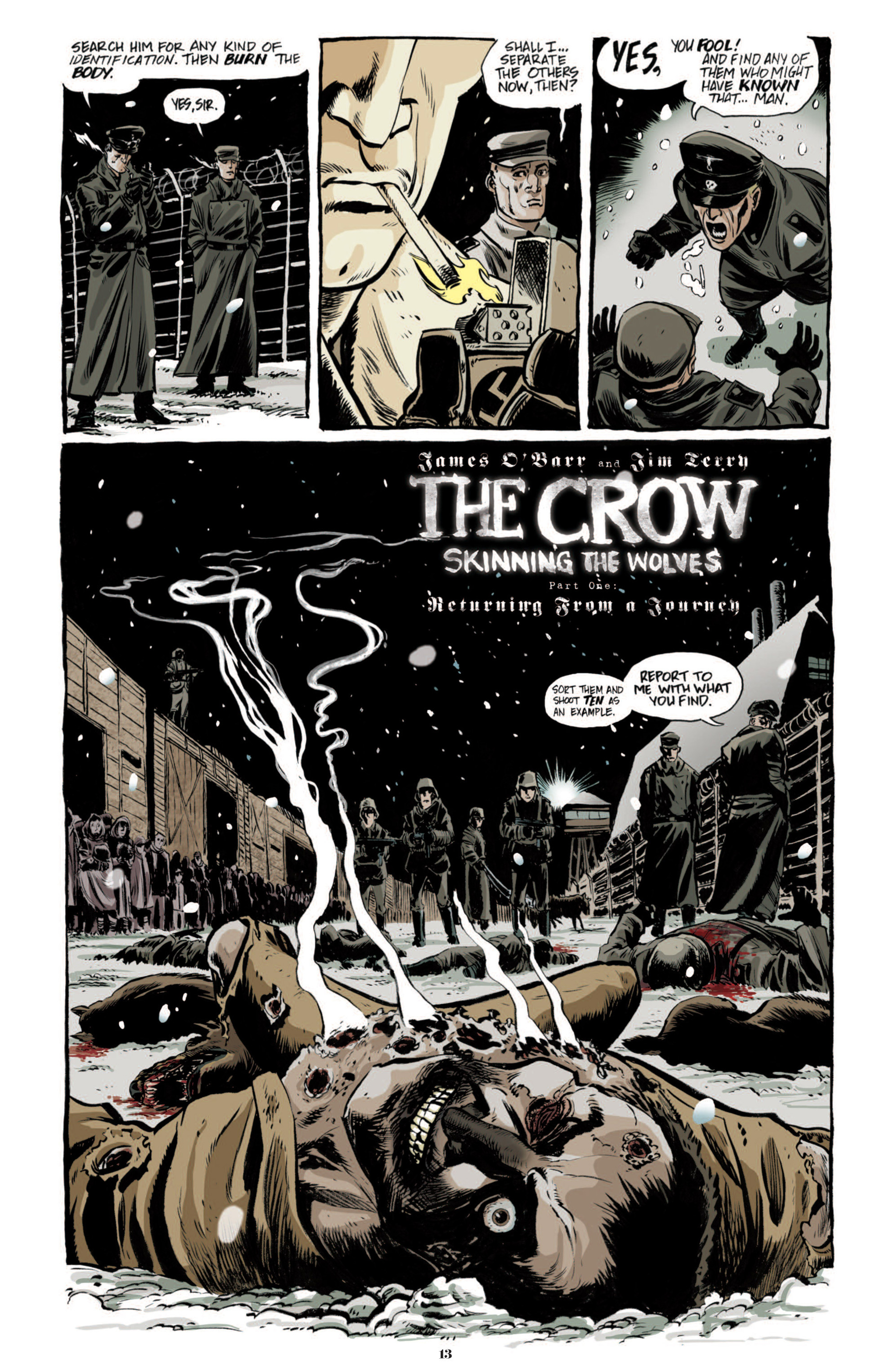 Read online The Crow: Skinning the Wolves comic -  Issue #1 - 14