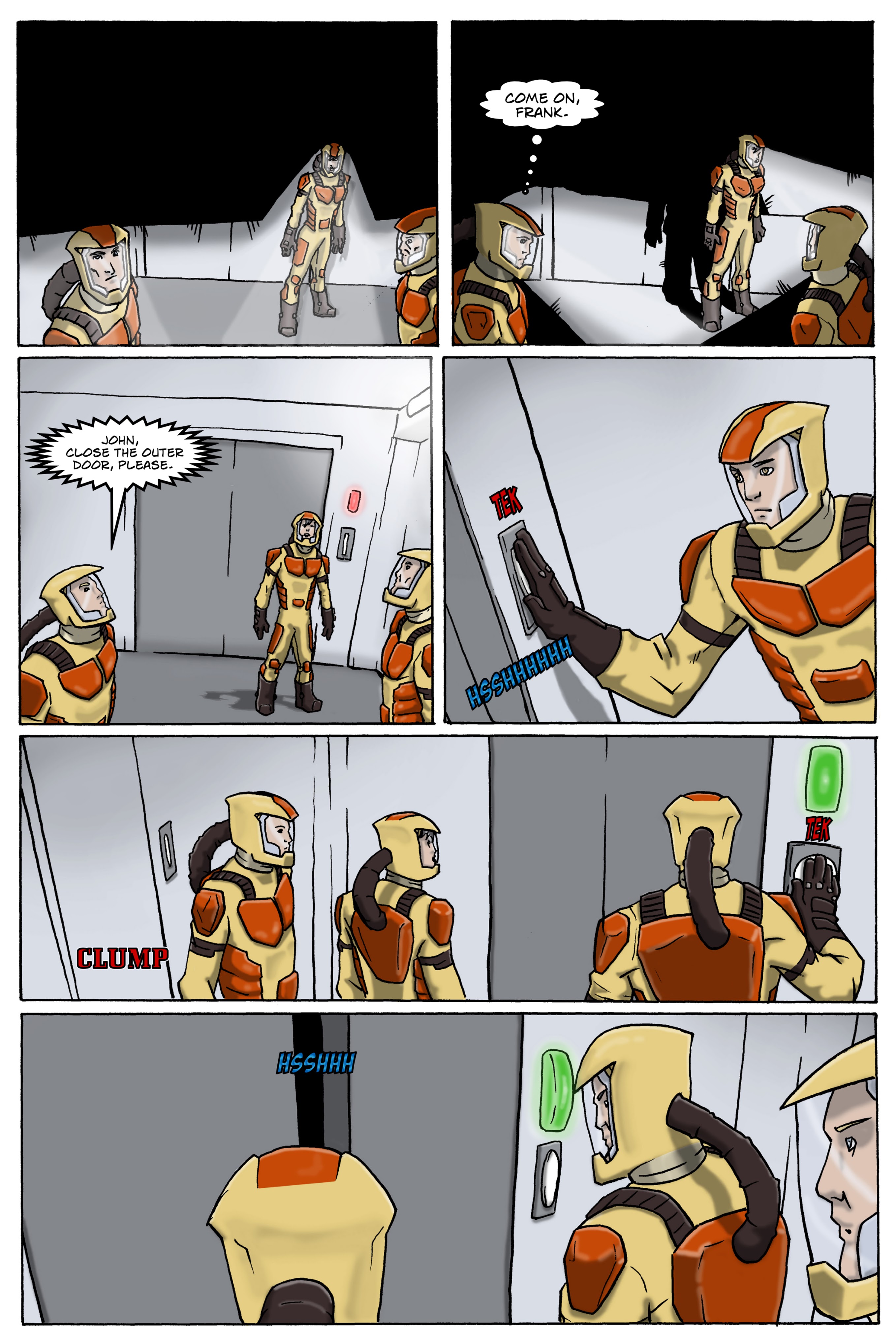 Read online Mars One comic -  Issue #1 - 23