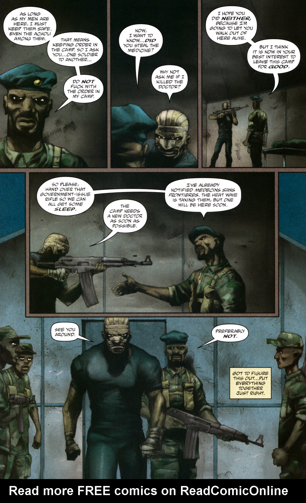 Read online Unknown Soldier (2008) comic -  Issue #16 - 10