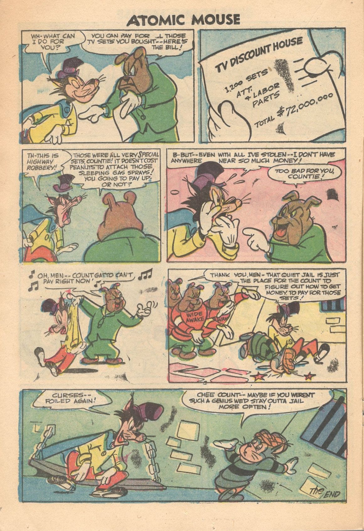 Read online Atomic Mouse comic -  Issue #16 - 16