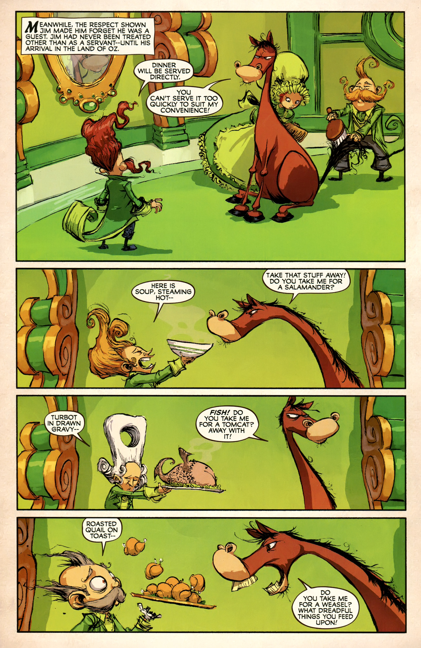 Read online Dorothy & The Wizard in Oz comic -  Issue #7 - 8