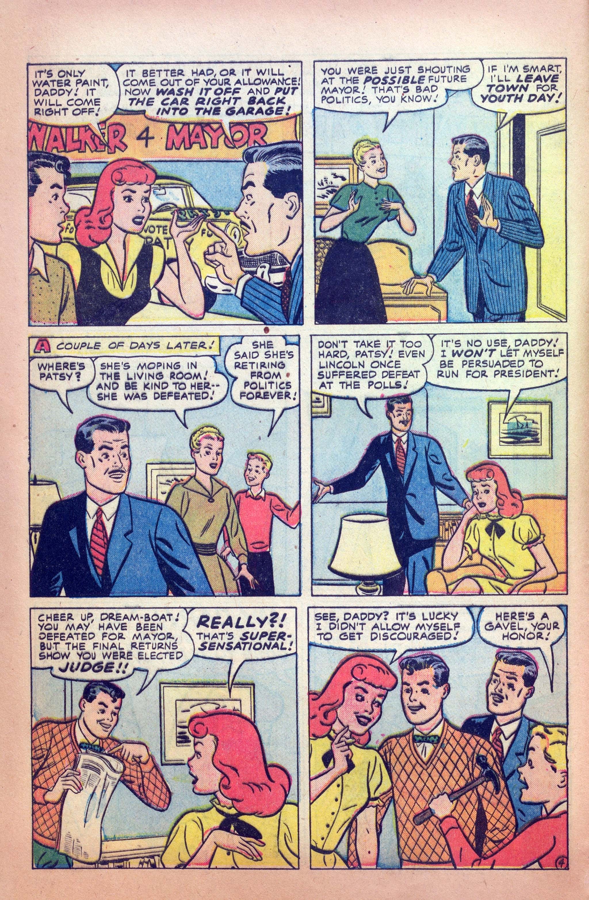 Read online Patsy and her Pals comic -  Issue #15 - 6