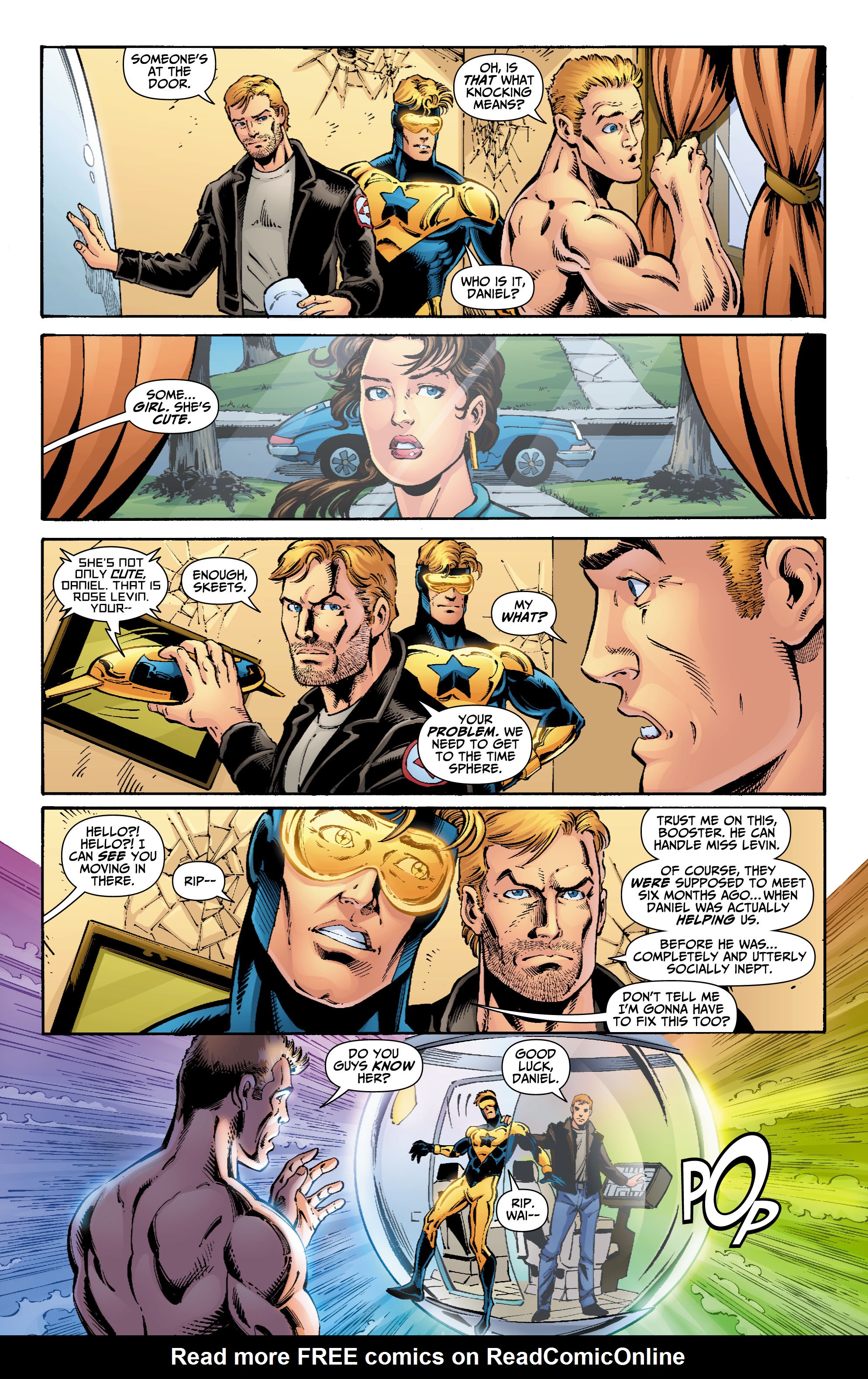 Read online Booster Gold (2007) comic -  Issue #3 - 4