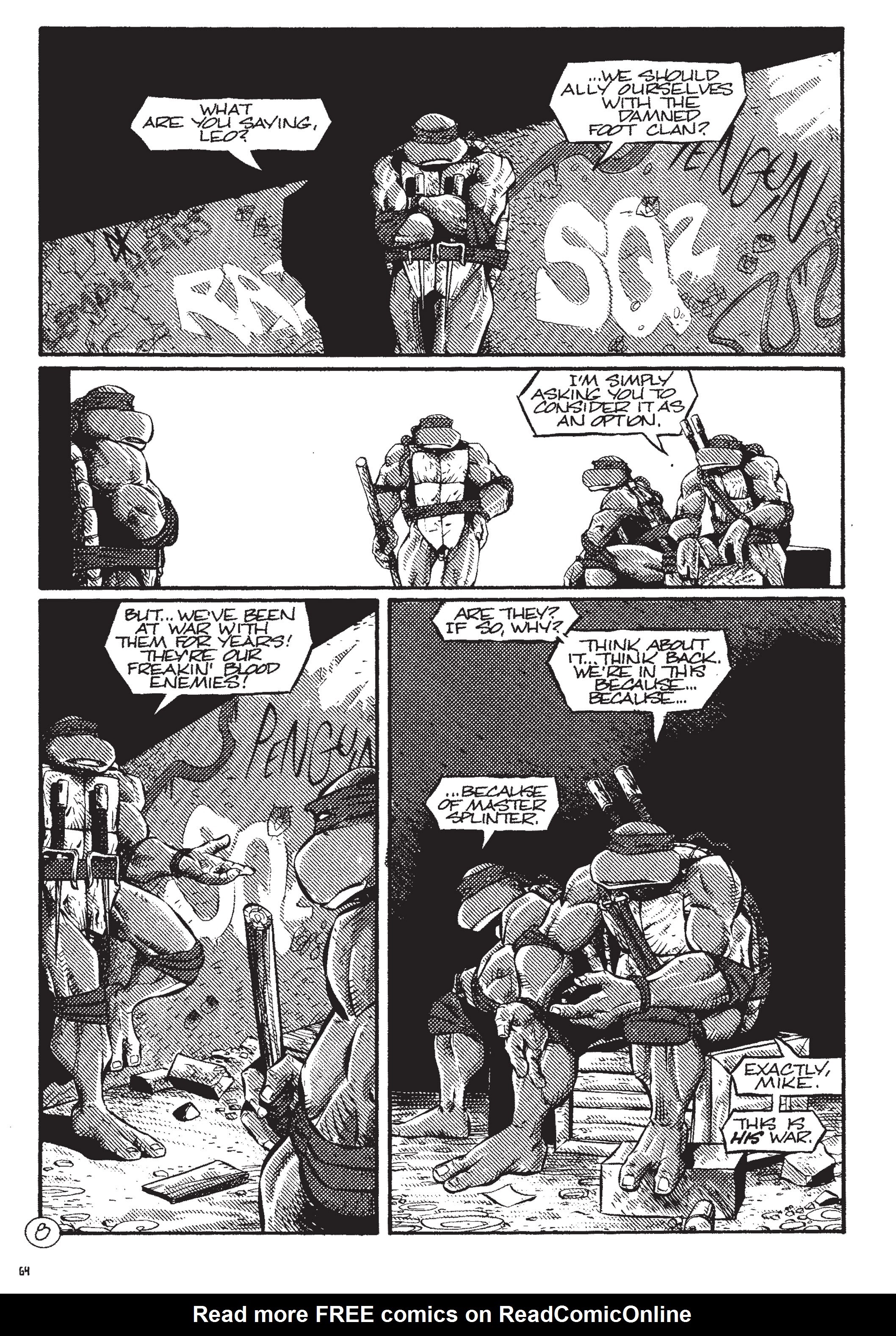 Read online Teenage Mutant Ninja Turtles: The Ultimate Collection comic -  Issue # TPB 5 (Part 1) - 65