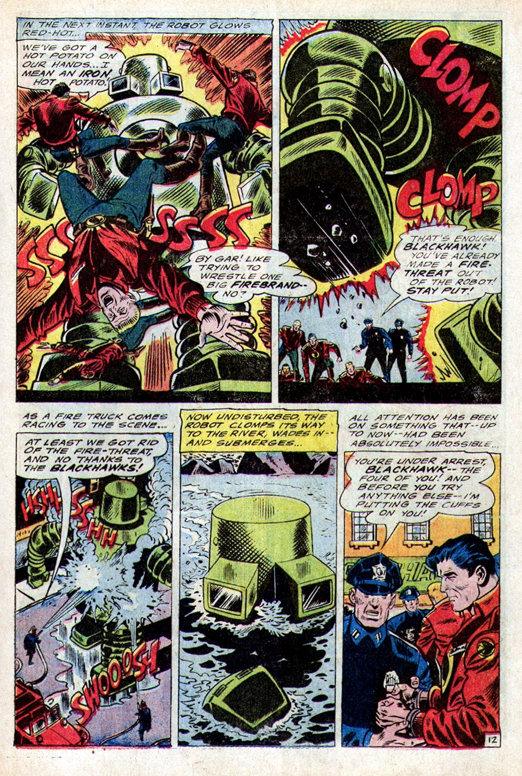 Read online Blackhawk (1957) comic -  Issue #224 - 17