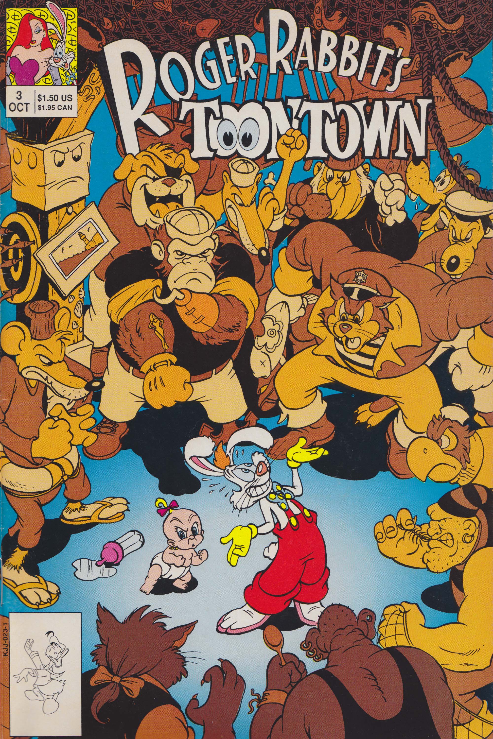 Read online Roger Rabbit's Toontown comic -  Issue #3 - 1