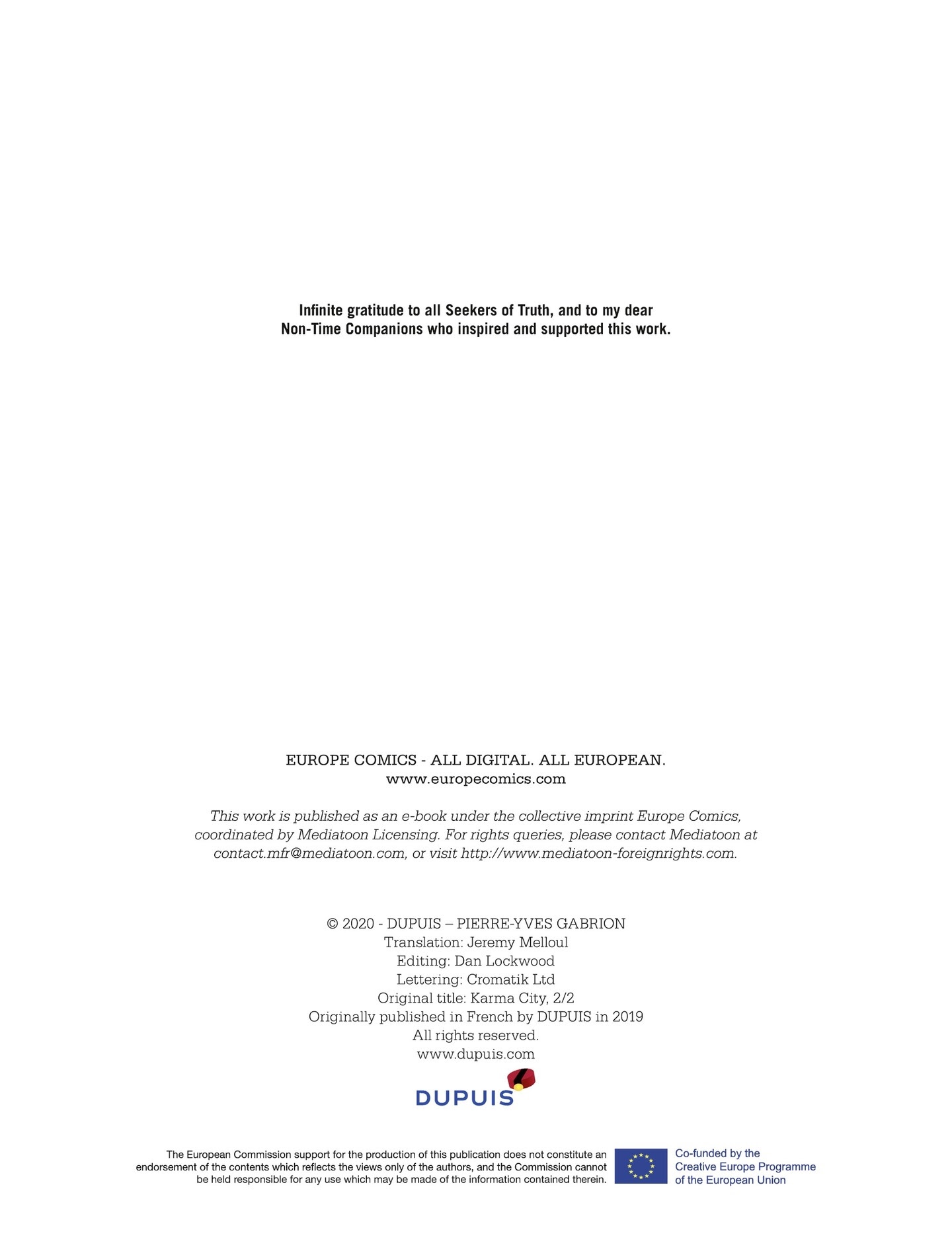 Read online Karma City comic -  Issue #9 - 31