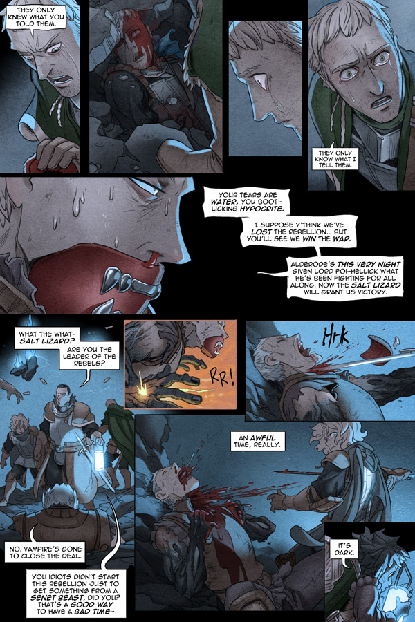 Read online Unsounded comic -  Issue #14 - 70