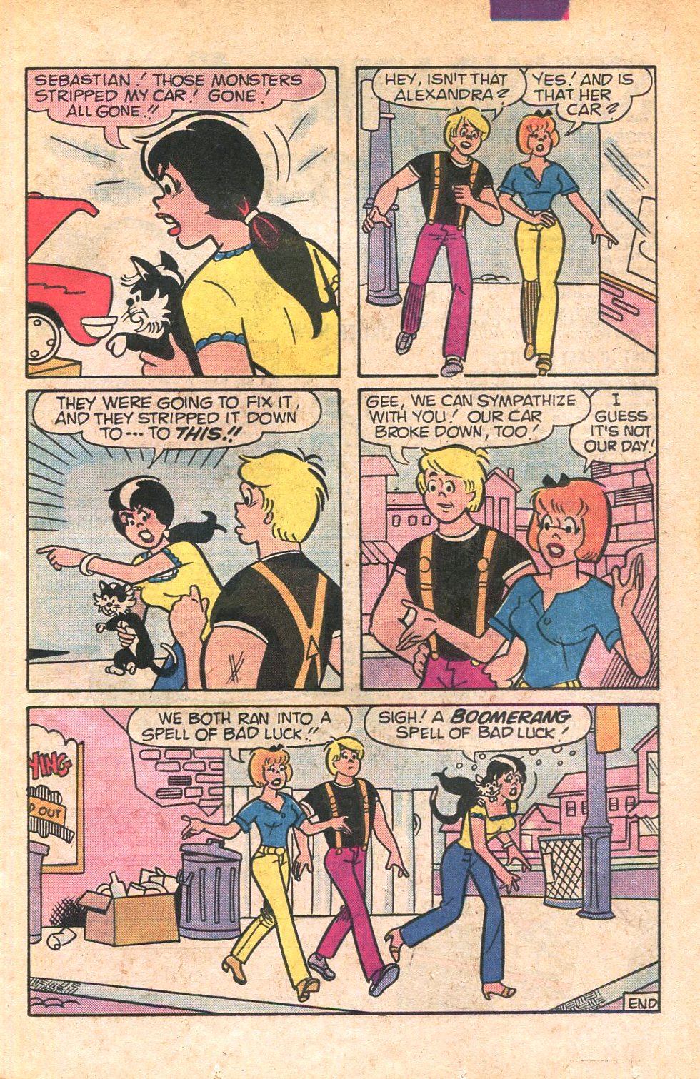 Read online Archie's TV Laugh-Out comic -  Issue #90 - 17