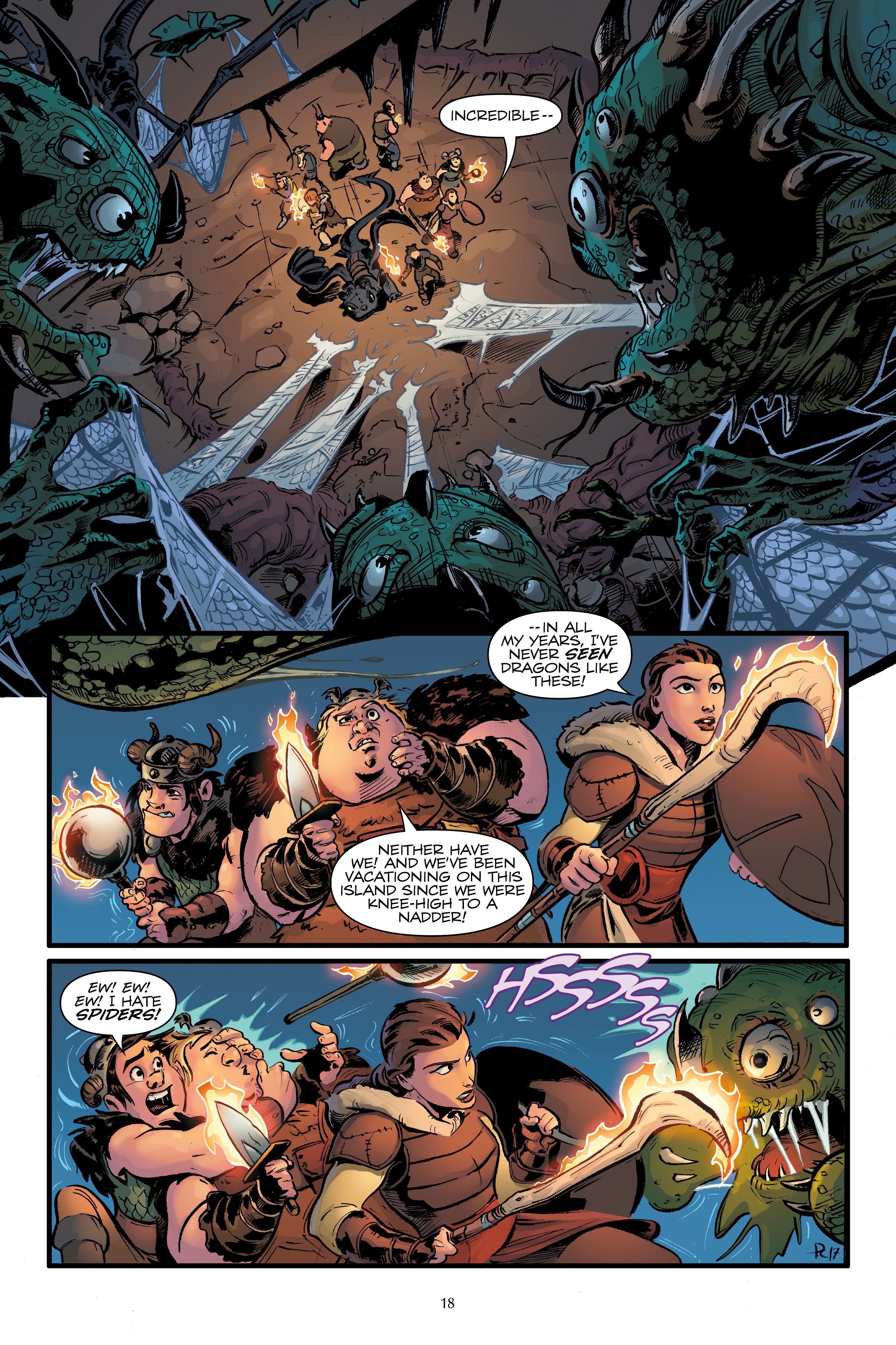Read online How to Train Your Dragon: Dragonvine comic -  Issue # TPB - 18